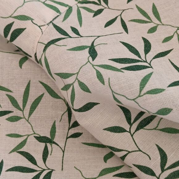 NEW Citron Blue Linen Blend Top - Picture 11 of 11